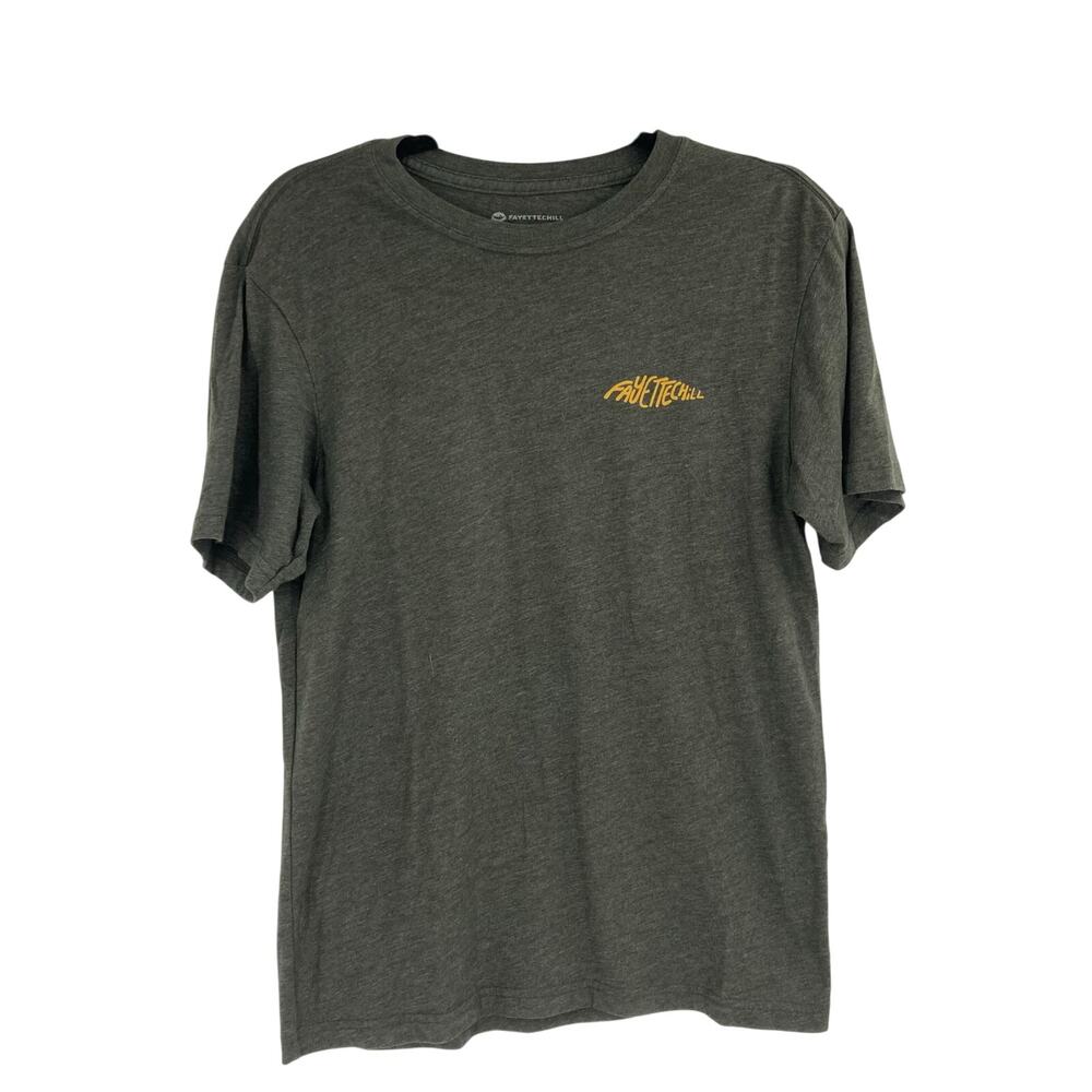 Fayettechill Green Nature Graphic Short Sleeve Women’s Small